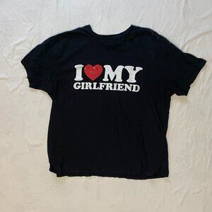 I Heart My Girlfriend Decal Shirt